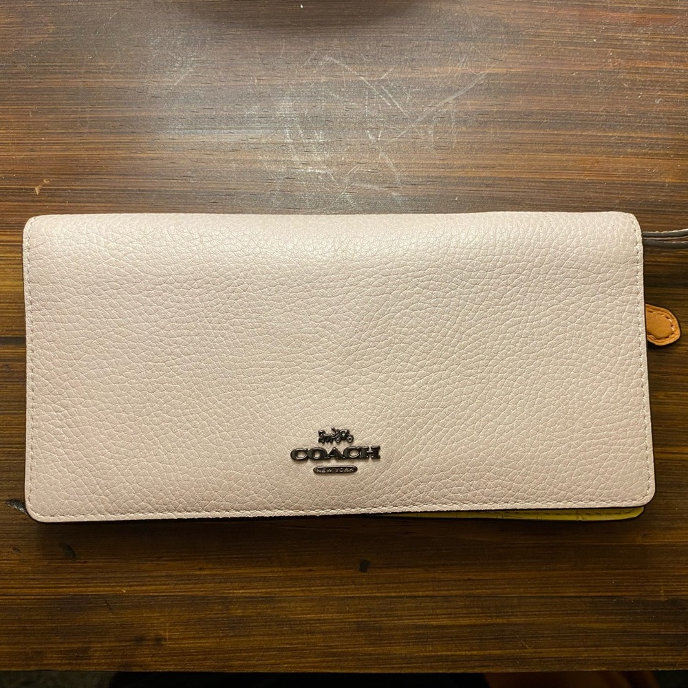 Coach Light Pink Wristlet